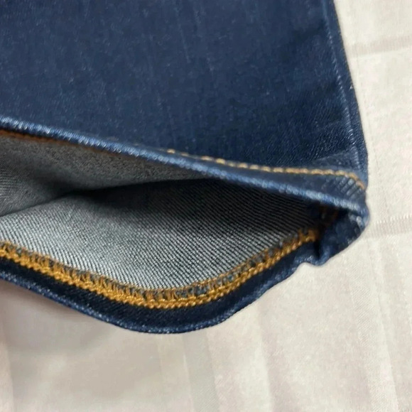 L AGENCE  jeans ,women high rise ,skinny ,cropped blue denim  jeans . - Picture 3 of 15